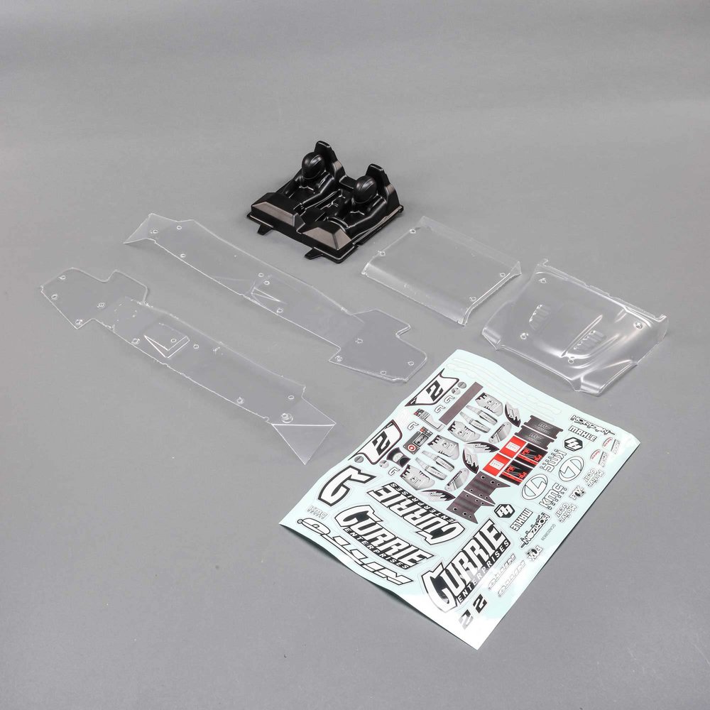 Losi Body/Driver Set Clear Hammer Rey LOS230100 Car/Truck Bodies Wings & Decals