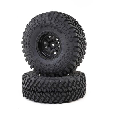 Losi Nitto Trail Grappler Wheel 2 Hammer Rey LOS43053 Elec Car/Truck Replacement Parts
