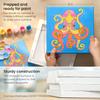 Arteza Kids Ocean Scenes Painting Kit, 4 Canvases 8 x 8 Inches, 24 Acrylic Paints, 4 Paint Brushes, 4 Palettes, Kids Activities Ages 6 and Up view 4