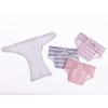 JC Toys Baby Doll 4 Pack Fabric Diapers | Washable, Reusable, Adjustable Eco Diapers | Fits Dolls 14 to 18 inch in Pink/White/Grey view 2