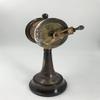 Qarzun Mini Nautical Brass Handmade Telegraph Vintage Maritime Collectible Wooden Base view 4