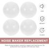 50Pcs Rattle Balls Inserts Rattle Box Repair Doll Noise Maker Noise Maker Insert Toy for Baby Pet Toy Animal Puppet Doll 24mm view 4
