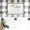 MRC Wood Products I Love You In The Morning And In The Afternoon Nursery Wall Sign Decor Kid's Room With Frame 16x24 view 3