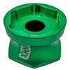 NHX RC Wheel Hex Adaptor 12mm to 17mm (4pc) 30mm Offset Extender- Green view 2