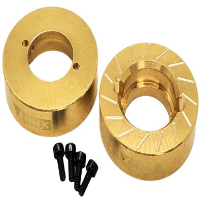 NHX RC Brass Steering Wheel Weight 68g Each (2pcs) : Axial SCX10 II