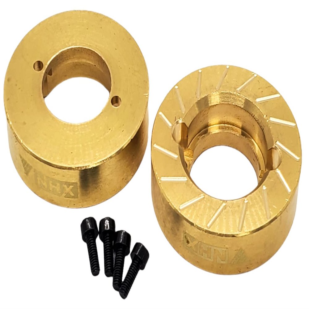 NHX RC Brass Steering Wheel Weight 68g Each (2pcs) : Axial SCX10 II