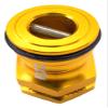 NHX RC Wheel Hex Adaptor 12mm to 17mm - 23mm Offset Extender- 4pc Gold view 3
