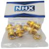 NHX RC Wheel Hex Adaptor 12mm to 17mm - 23mm Offset Extender- 4pc Gold view 4