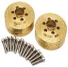 NHX RC Brass Wheel Weight 64g Each (2Pcs) : 1.9/2.2 Crawler Wheel view 1