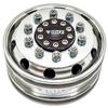 NHX V2 Aluminum Front Wheel Rim Silver for 1/14 Tamiya Tractor Trucks (BearingHubs) view 2