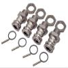 NHX RC Wheel Hex Adaptor 12mm to 17mm - 23mm Offset Extender- 4pc Titanium view 1