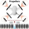 Craznick Mini 4K/Mini 2 SE/Mini SE Propellers: with Propeller Guard Landing Gear Leg Extension Propellers Holder Gimbal Cover Total 24 Pcs for DJI Mini 2 Series Drone Accessories Set view 3