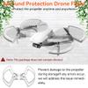 Craznick Mini 4K/Mini 2 SE/Mini SE Propellers: with Propeller Guard Landing Gear Leg Extension Propellers Holder Gimbal Cover Total 24 Pcs for DJI Mini 2 Series Drone Accessories Set view 4