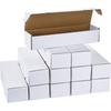 Gersoniel 12 Pack Card Storage Box Each 800 or 400 Count Card Collector Organizer Holders Box for Trading and Gaming, Football, Baseball, Sport, Game(14 x 2.7 x 3.6 Inch,White) view 1