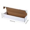 Gersoniel 12 Pack Card Storage Box Each 800 or 400 Count Card Collector Organizer Holders Box for Trading and Gaming, Football, Baseball, Sport, Game(14 x 2.7 x 3.6 Inch,White) view 2
