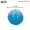 Lipfer 10pcs/Set Colorful Plastic Vending Machine Toy Capsules Empty Round Toy Capsules Mix Color 1.2" 32mm Diameter for Event Party view 2