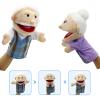Family Hand Puppets,Puppets for Kids Role Paly Family Members 13.4 INCH Multi-Ethnic Puppets Plush Soft Hand Puppets Family Puppets Story Toys, Puppets for Girls Boys Finger Puppets Puppet Set Gifts view 3