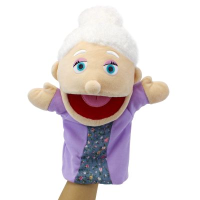 Family Hand Puppets,Puppets for Kids Role Paly Family Members 13.4 INCH Multi-Ethnic Puppets Plush Soft Hand Puppets Family Puppets Story Toys,Puppets for Girls Boys Finger Puppets Puppet Set Gifts
