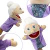 Family Hand Puppets,Puppets for Kids Role Paly Family Members 13.4 INCH Multi-Ethnic Puppets Plush Soft Hand Puppets Family Puppets Story Toys,Puppets for Girls Boys Finger Puppets Puppet Set Gifts view 4