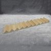 Sewroro Doll House Furnishings 1 12 Scale Dollhouse Stairs Miniature Stairs Wooden Stringer Steps Model DIY Mini Wood Staircase Without Armrest for Micro Landscape Decor view 2