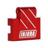 INJORA Rear Axle Truss Upper Link Mount CNC Aluminum Accessories for Axial SCX24 C10 JLU Gladiator Bronco Upgrade Part (Red) view 2