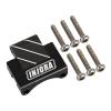 INJORA Rear Axle Truss Upper Link Mount CNC Aluminum Accessories for Axial SCX24 C10 JLU Gladiator Bronco Upgrade Part (Black) view 1