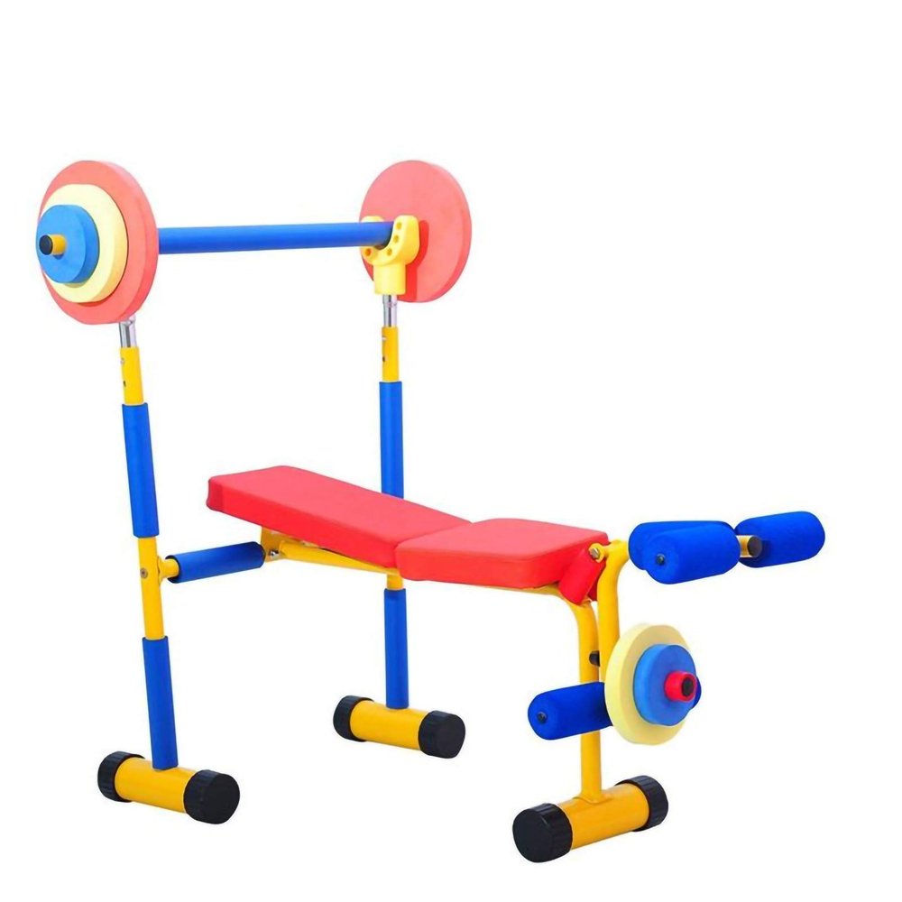 PHASFBJ Toddler Adjustable Exercise Equipment, for Kids Fun and Fitness Multifunction Exercise Equipment, Perfect Birthday for Kids,Weight Bed