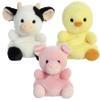 Aurora Palm Pals Set of Three - Sweetie Cow, Wizard Pig and Betsy Chick (Cow/Pig/Chick) view 2