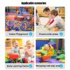 Climbing Blocks PU Leather Kids Indoor Climbing Soft Foam Building Blocks, Children's Physical Training Slide Step Ladder Sports Equipment for Kindergarten Playground (Color : Slide) view 4