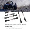 Dilwe RC Tie Link Rods Set,Steering Linkage Rod for RC Car,Tie Rod Set for 144001 144002 124018 124019 124017 124016 Remote Control Car Connecting Rods view 3