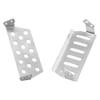 Vgoohobby Stainless Steel RC Chassis Armor Protector Axle Armor Guard Plate RC Skid Plate Compatible with VP VS4-10 Phoenix VPS09007 1/10 RC Off-Road Car view 3