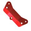 Vgoohobby Aluminum Alloy Upper Tie Rod Mount Fixed Pull Rod Bracket Base Compatible with 1/8 Losi LMT 4WD Solid Axle RC Monster Car (Red) view 3