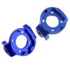2Pcs Vgoohobby Aluminum Alloy C Hub Carrier Caster Block C Seat Compatible with 1/8 Losi LMT 4WD Solid Axle RC Monster Car (Blue) view 3