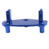 Vgoohobby Aluminum Alloy Steering Servo Mount Plate Base Bracket Compatible with 1/8 Losi LMT 4WD Solid Axle RC Monster Car (Blue) view 3