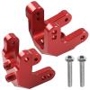 2Pcs Vgoohobby Aluminum Alloy Upper Shock Absorber Mount Bracket Compatible with 1/8 Losi LMT 4WD Solid Axle RC Monster Car (Red) view 1