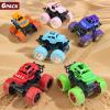 Beestech Monster Truck Toys for Kids Boys Girls Toddlers 3, 4, 5, 6, 7, 8 Years Old, Friction Powered Monster Truck Party Favor Toy Cars Vehicles, Sand Beach Toys Gifts (6 Pack) view 3