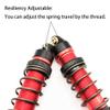 4pcs Front and Rear Shock Absorber Damper for Arrma 3S BLX Granite Big Rock Senton Typhon MEGA550 Granite Senton Typhon Upgrade Parts, Replacement for AR330550 AR330551 (Red) view 2