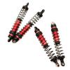 4pcs Front and Rear Shock Absorber Damper for Arrma 3S BLX Granite Big Rock Senton Typhon MEGA550 Granite Senton Typhon Upgrade Parts, Replacement for AR330550 AR330551 (Red) view 4