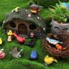 30 Pieces Realistic Bird Animals Figurines Mini Bird Animal Figures Model Cake Toppers Plastic Birda Figures Simulated Toucan Ostrich Owl Flamingo Parrot Etc. Birds Figurines Garden Plant Ornaments view 4