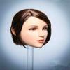 1/6 Scale Female Head Sculpt, Asian Girl Planted Hair Head Carving for 12inch Seamless Action Figure Body Doll (C) view 2