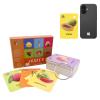 52 Pcs Kids Fruit Flash Cards Gift for Toddler Sight Words with Pictures Preschool Flash Cards Kindergarten Learning Activities with Rings (Fruit) view 1