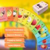 52 Pcs Kids Fruit Flash Cards Gift for Toddler Sight Words with Pictures Preschool Flash Cards Kindergarten Learning Activities with Rings (Fruit) view 4