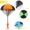 Juuxncgv 10 Pack Parachute Toy,Tangle Free Throwing Toy Parachute,Outdoor Toss It Up Flying Toys for Kids,Gifts(5 Colors) view 4