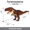 Geniteen Building Block Dinosaur Model Micro Mini Blocks Dinosaur Building Kit Gifts for Kids and Adult (Tyrannosauru) view 2