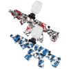 MARSIDON 2 Set Electric Gel Splatter, Full Auto Splatter Blasters, Outdoor Team Game, Ages 14 & UpRed+Blue view 1