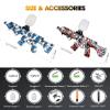 MARSIDON 2 Set Electric Gel Splatter, Full Auto Splatter Blasters, Outdoor Team Game, Ages 14 & UpRed+Blue view 2
