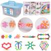 NEOACT 600 PCS Building Blocks Connect Toys,Interlocking Solid Plastic Educational Toys Sets for Preschool Kids Boys and Girls Aged 3+, Promote Fine Motor Skills and Sensory Development. view 3