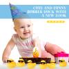 Chivao 48 Pcs Mini Rubber Ducks with Sunglasses in Bulk Small Duck Gift Bathtub Toys for Holiday Cruise Birthday Party Favor(Yellow, Black) view 4