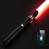 DAMIENSABER Upgrade RGB3.0 Smooth Swing 16 Sound Fonts Light Saber, Motion Control Light Saber, Infinite Color and 16 Fast Color Changing Heavy Dueling Light Sabers for Adults Gift, Metal Hilt view 1