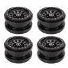 RC Car Tires,4 PCS RC Vehicle Wheels Rims 2.9in 12 Hole Aluminum Alloy Model Car Non Stick Metal Wheel Hub for 1/6 AXAIL SCX6() view 1
